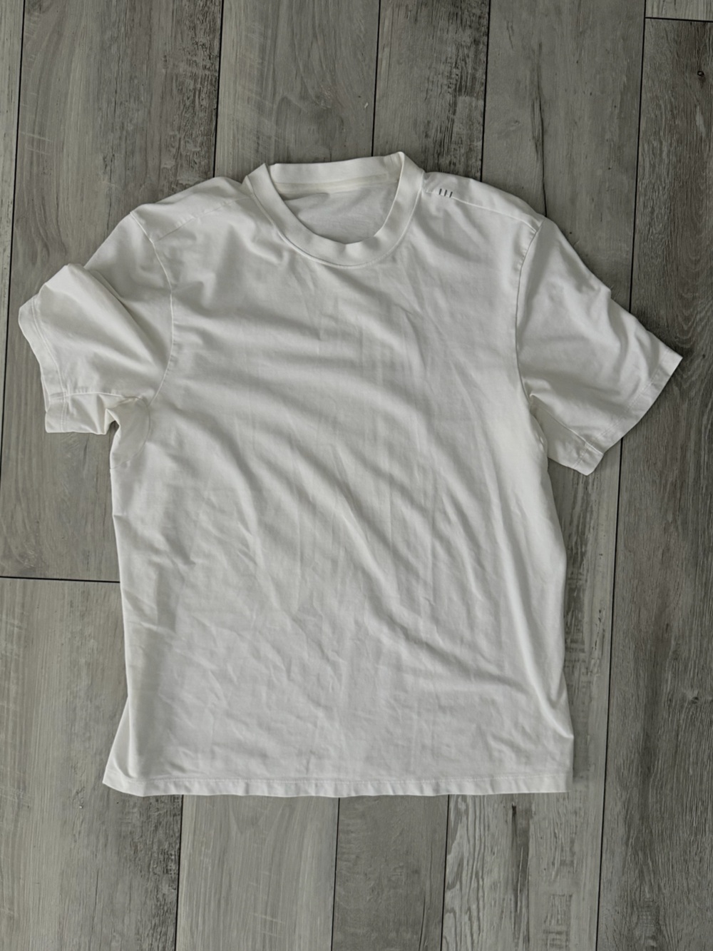 Lululemon Zeroed In White Crewneck T-Shirt